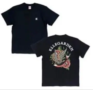 새상품 ELLEGARDEN 엘르가르덴 T셔츠 반팔T 스와로T XXL