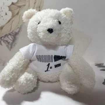 히로이케 코시로 프로 첫 승 기념 봉제 인형 베어 키링 지바 롯데 마린스