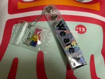 아라시 WeareARASHI 2026 은색 테이프 홀더 파우치 포함