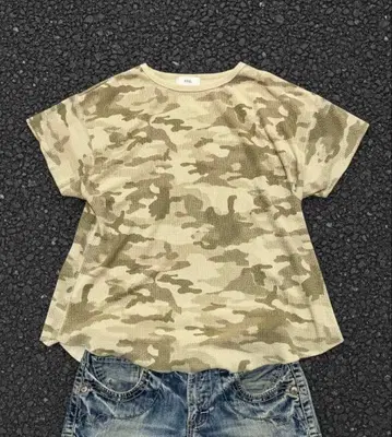 00s [archive] thermal T-shirt 카모플라쥬 s