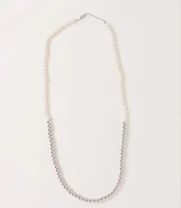 Ray BEAMS / 펄 볼 2WAY 목걸이
