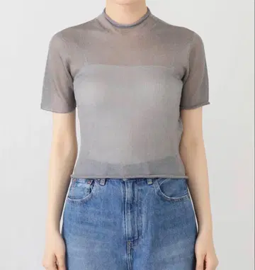 CFCL PORTRAIT LUCENT SHORT SLEEVE TOP