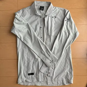 OAKLEY 긴팔 셔츠 퍼포먼스 핏 그레이 JPN M