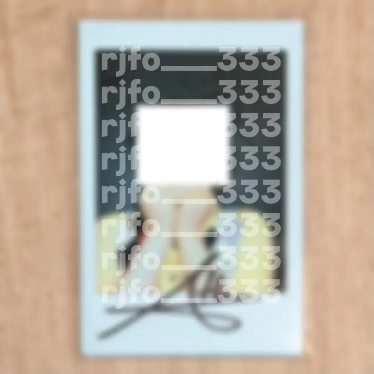 Shop polaroid signed on Bunjang Global Site - No more Korean account!