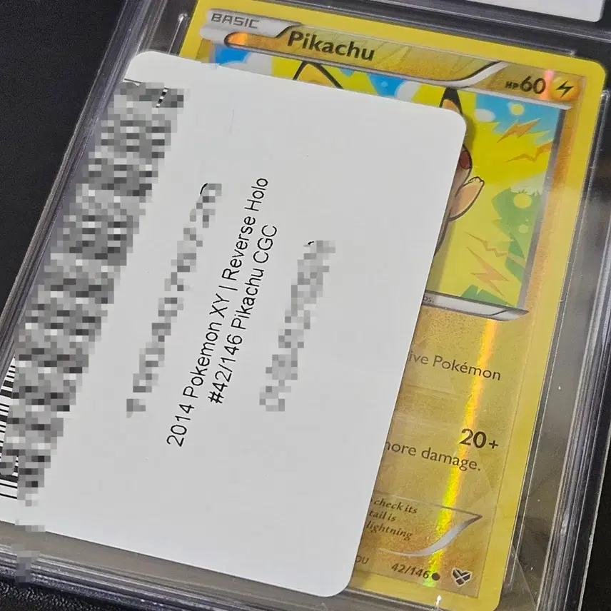 포켓몬카드 2014 Pokemon XY Reverse Holo 피카츄 사진 3