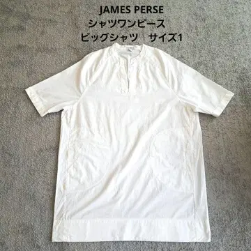 James perse 셔츠 셔츠 원피스 빅 셔츠