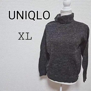 UNIQLO 터틀넥 스웨터 XL 다크 그레이