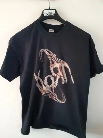 Korn Tour 2005 밴드 티셔츠 블랙 XL
