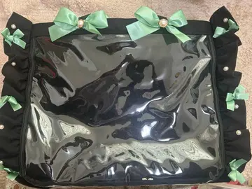 자카마트 이타백 블랙 베이스 그린 리본 A3