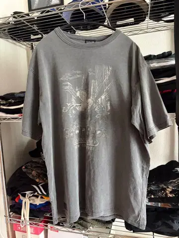 Schott NYC 티셔츠 XL 그레이