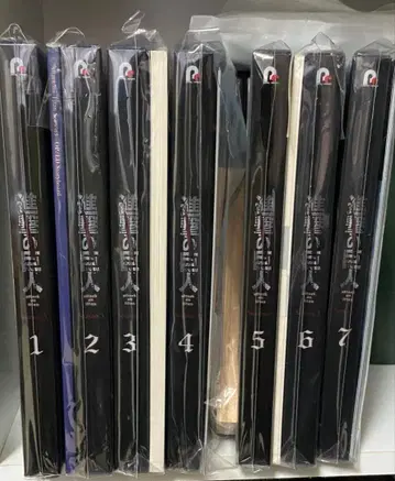 진격의 거인 Season 3 최초 한정판 Blu-ray 전 7권 세트