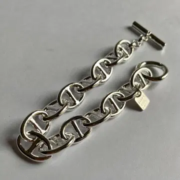 Size : L Large Anchor Chain Bracelet