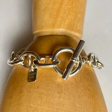 Size : L Large Anchor Chain Bracelet
