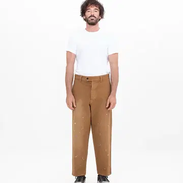 4) visvim 26ss tiller pants dmgd 브라운 | 브랜드 중고거래 플랫폼
