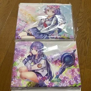 AngelBeats! 헤븐 번즈 레드 이리에 캐릭터 파인 보드