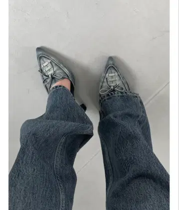 Darich 데님풍 포인트 데님 펌프스