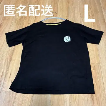 치이카와 Right-on 콜라보 우라야하 T셔츠 L 블랙 토끼 하치와레