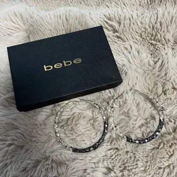 bebe 후프 귀걸이