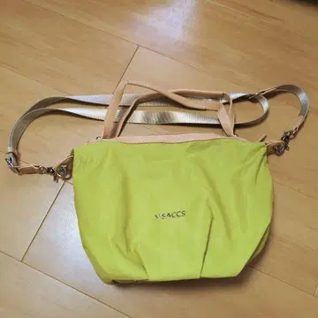 Y'SACCS 숄더백 라임 그린