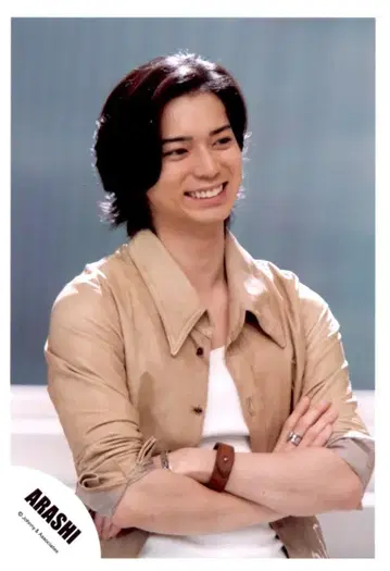 아라시 To be free 마츠모토 준 공식 사진 *1장