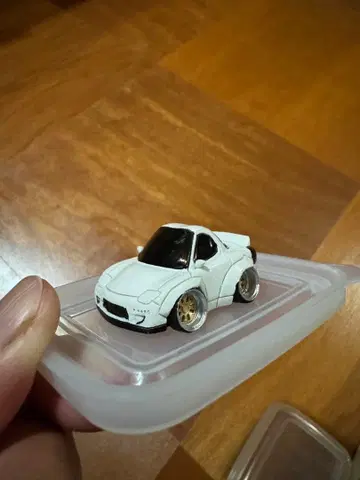 커스텀 미니카 마쓰다 RX-7 FD3S 화이트 원오프