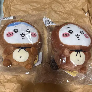 치이카와 (먼작귀) 너구리다몽 복권 B상 치이카와 & 하치와레 세트