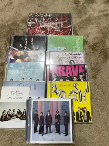 아라시 CD 앨범 라이브 DVD 굿즈 묶음 판매 증정 포함