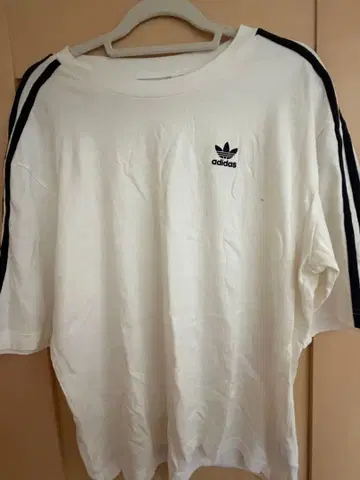 adidas Originals 반팔 티셔츠 화이트