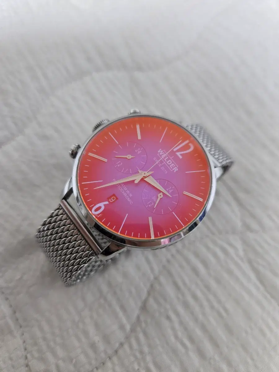 정가29만 웰더 무디 남성용 메쉬시계 WWRC800 (42mm) | 브랜드 중고 