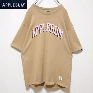 레어 APPLEBUM 센터 아치 로고 반팔 T셔츠