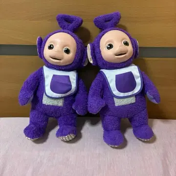 텔레토비 팅키윙키 봉제 인형 2개 세트