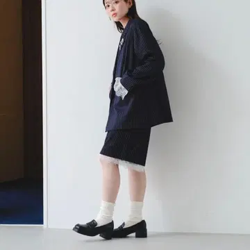 kastane [버뮤다 팬츠] SETUP 레이스 하프 팬츠