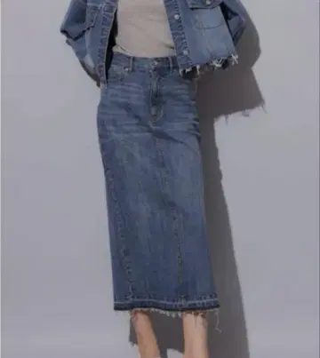 Arpege story 데님 타이트 스커트 사이즈 1