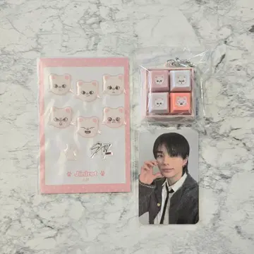 SKZOO 퐁 현진 지니레트 뽀짝뽀짝 키보드 참 씰