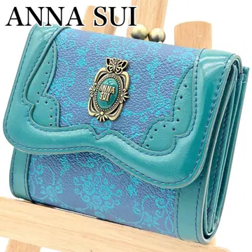 ANNA SUI Butterfly Clasp Wallet Floral