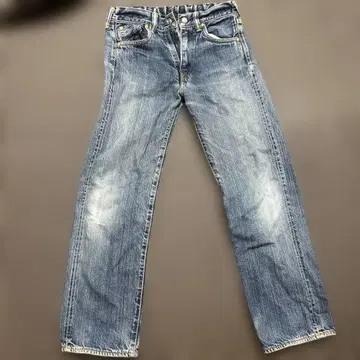 EVISU 스트레이트 데님 팬츠