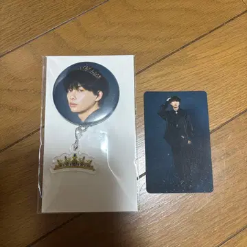 아크릴 참 연결 캔뱃지 트레이딩 카드 NAOYA