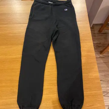 Champion Reverse Weave 스웨트 팬츠 블랙 S