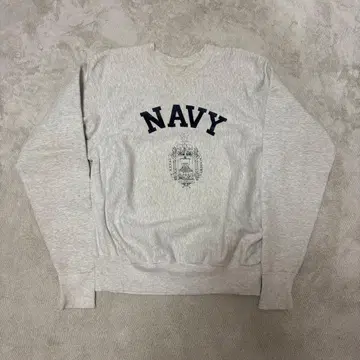 80s 리버스 위브 USA제 US NAVY 미국 해군 검 트리코 태그