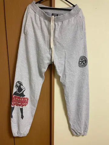 HYSTERIC GLAMOUR 스웨트 팬츠 그레이