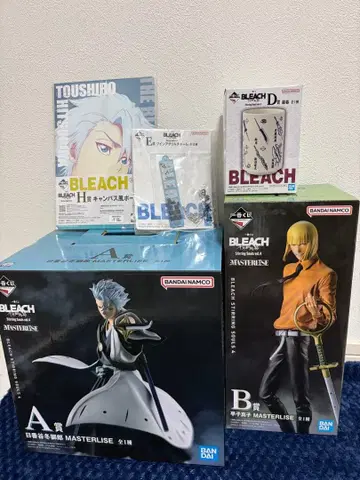 BLEACH 제일복권 히츠가야 토시로 히라코 신지 피규어