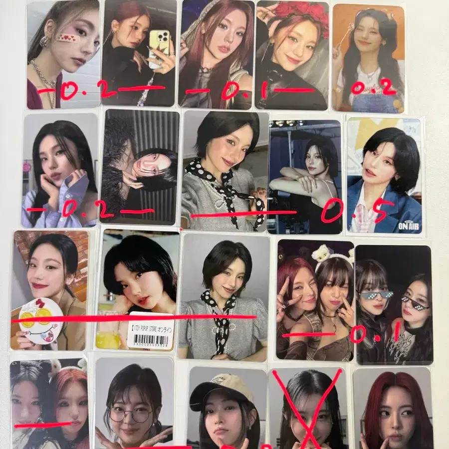 Itzy Makestar GOLD Offline Fansign Event Photocard Poca Unreleased