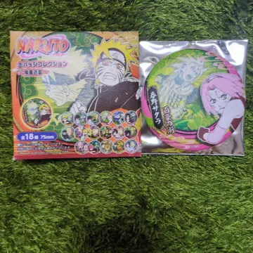 NARUTO 중국 상하이 점프샵 질풍신뢰 캔뱃지 사쿠라