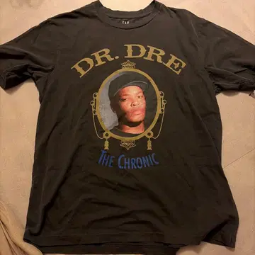 GAP DR. DRE 티셔츠 M 사이즈 블랙