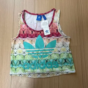 adidas Originals 버터플라이 패턴 탱크탑