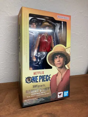[ 미사용 새상품 ] S.H.Figuarts 몽키 D 루피 NETFLIX