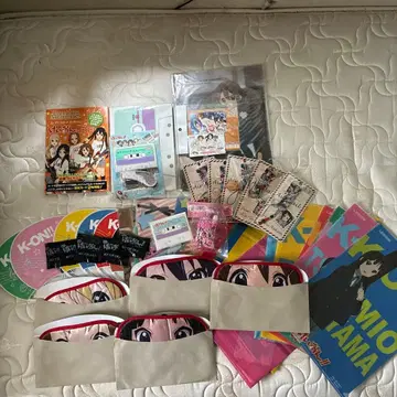 케이온! 굿즈 묶음 판매, 영화판, 클리어 파일, 키링, 안대 등