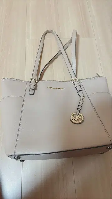 MICHAEL KORS 토트백 핑크 베이지