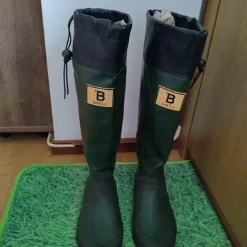 WBSJ 일본 야생조류협회 버드워칭 장화 그린