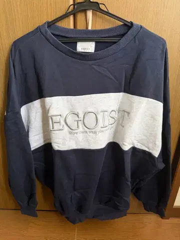 EGOIST 로고 자수 트레이닝복